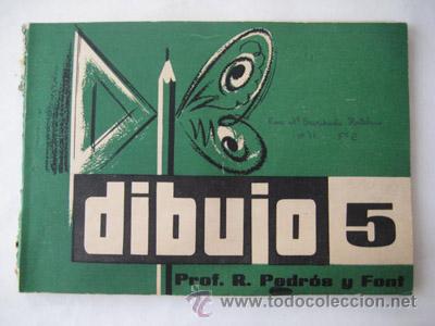 Libros de segunda mano: DIBUJO 5. PEDR&Oacute;S Y FONT R. 1964 - Foto 1