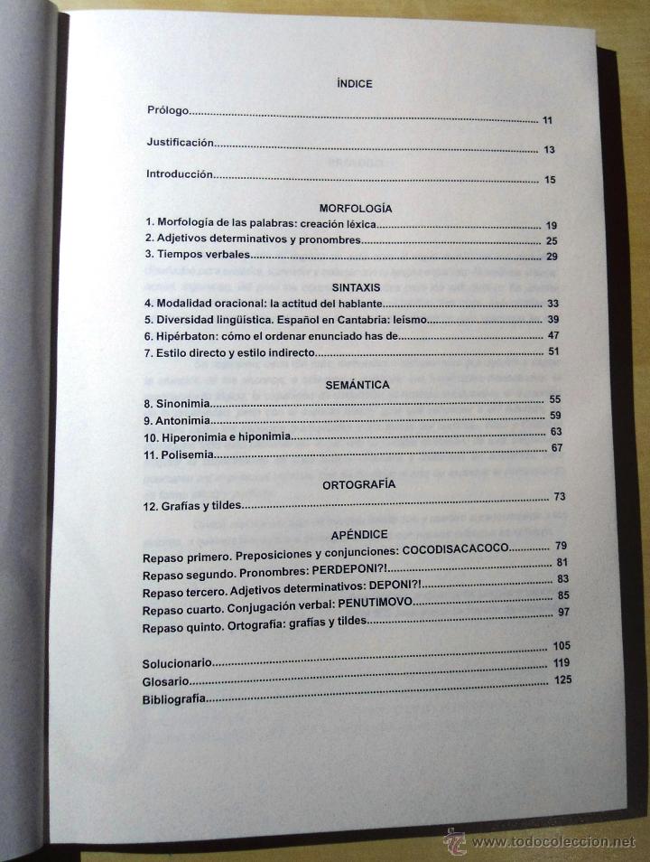 Libros de segunda mano: LENGUA ESPA&Ntilde;OLA: EJERCICIOS CON PAL&Iacute;NDROMOS - Foto 2