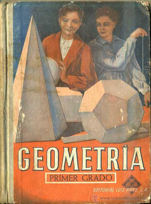 Libros de segunda mano: EDELVIVES GEOMETRIA PRIMER GRADO (1948) - Foto 1