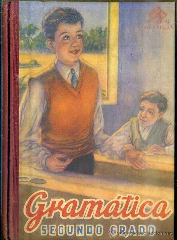 Libros de segunda mano: EDELVIVES GRAM&Aacute;TICA SEGUNDO GRADO (1947) FACSIMIL IMPRESO EN 2007 - Foto 1