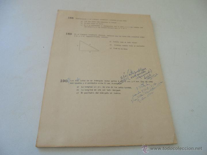 Libros de segunda mano: CERTIFICADO DE ESTUDIOS PRIMARIOS-T&Iacute;TULO DE GRADUADO ESCOLAR-PROBLEMAS Y EJERC&Iacute;CIOS-1972-TOM&Aacute;S - - Foto 9