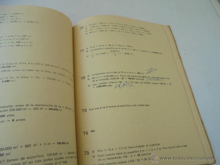 Libros de segunda mano: CERTIFICADO DE ESTUDIOS PRIMARIOS-T&Iacute;TULO DE GRADUADO ESCOLAR-PROBLEMAS Y EJERC&Iacute;CIOS-1972-TOM&Aacute;S - - Foto 12