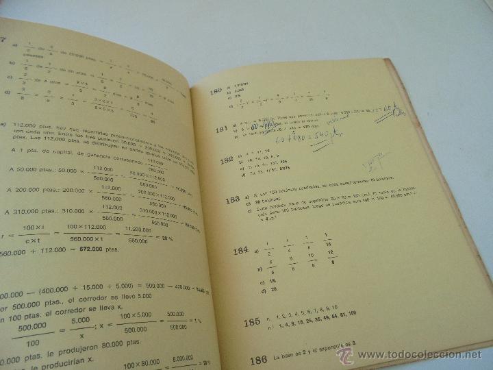 Libros de segunda mano: CERTIFICADO DE ESTUDIOS PRIMARIOS-T&Iacute;TULO DE GRADUADO ESCOLAR-PROBLEMAS Y EJERC&Iacute;CIOS-1972-TOM&Aacute;S - - Foto 13