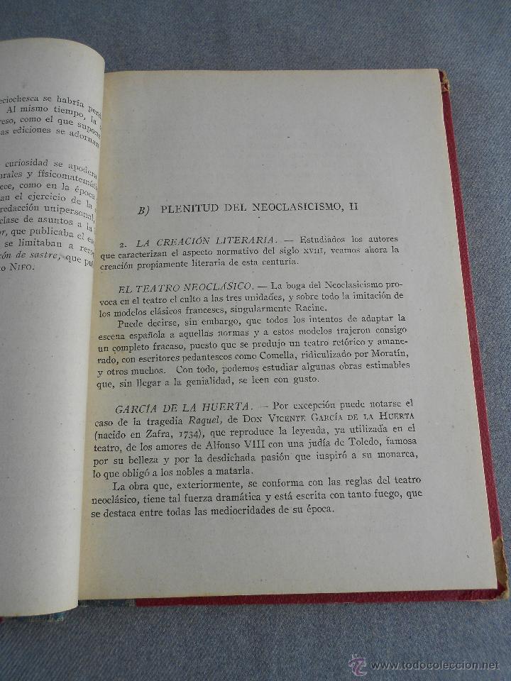 Libros de segunda mano: HISTORIA DE LA LITERATURA ESPA&Ntilde;OLA - Foto 5