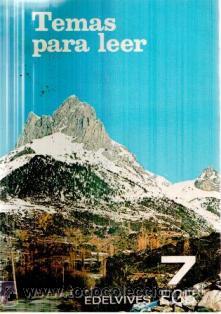 Libros de segunda mano: Temas para leer 7 EGB - Foto 1
