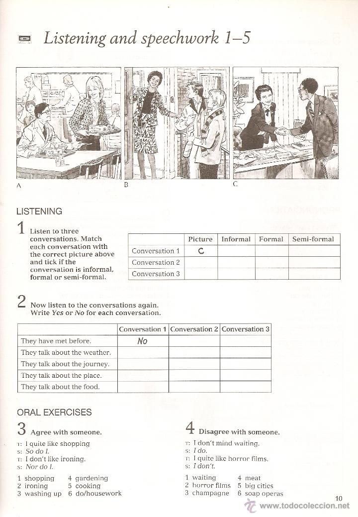 Libros de segunda mano: BLUEPRINT TWO - WORKBOOK - BRIAN ABBS - INGRID FEEBAIRN - LONGMAN 1991 - Foto 2