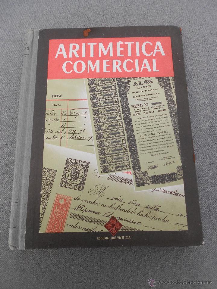 Libros de segunda mano: ARITMETICA COMERCIAL TERCER GRADO - Foto 1