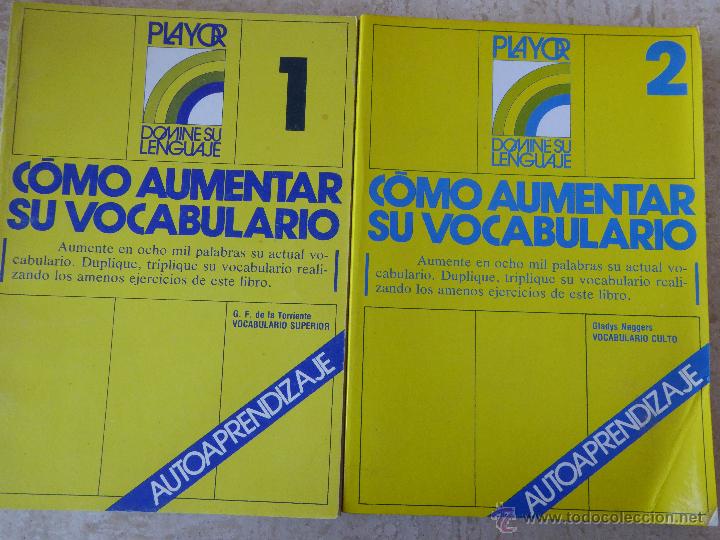 Libri di seconda mano: c&oacute;mo aumentar su vocabulario. 1 y 2.