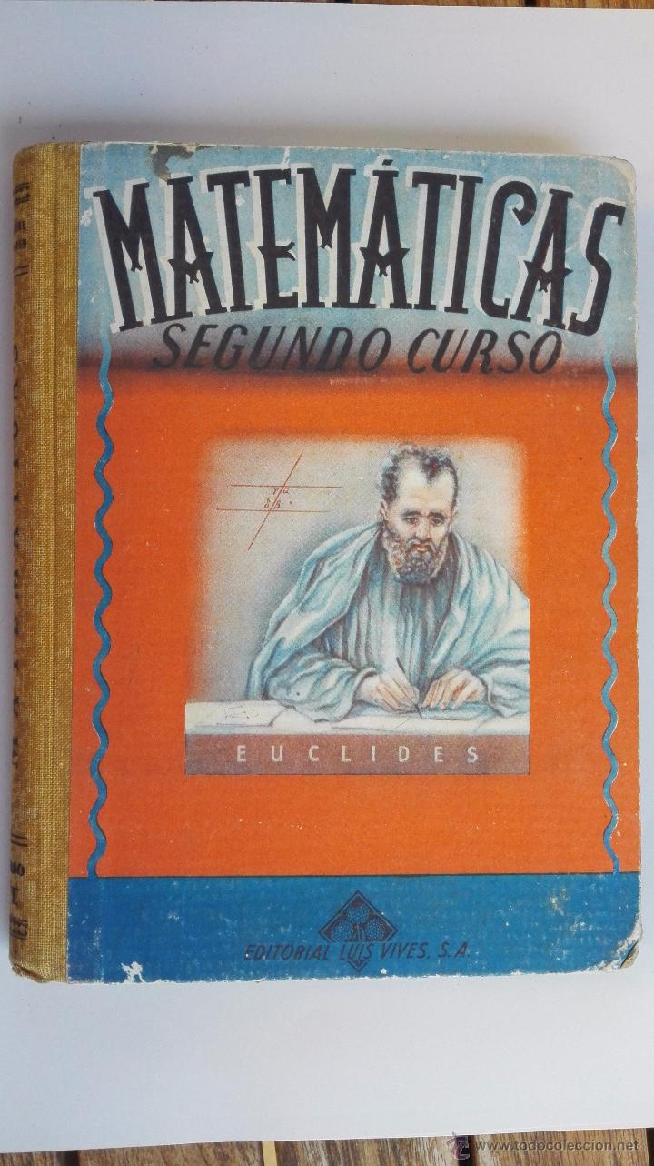Libros de segunda mano: MATEMATICAS, SEGUNDO CURSO, EDITORIAL LUIS VIVES - Foto 1