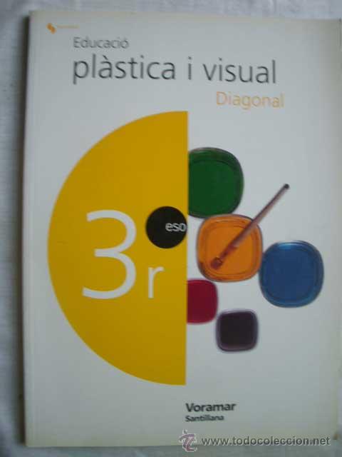 Libros de segunda mano: EDUCACI&Oacute; PL&Agrave;STICA I VISUAL. Diagonal. 3r ESO. VORAMAR - Foto 1