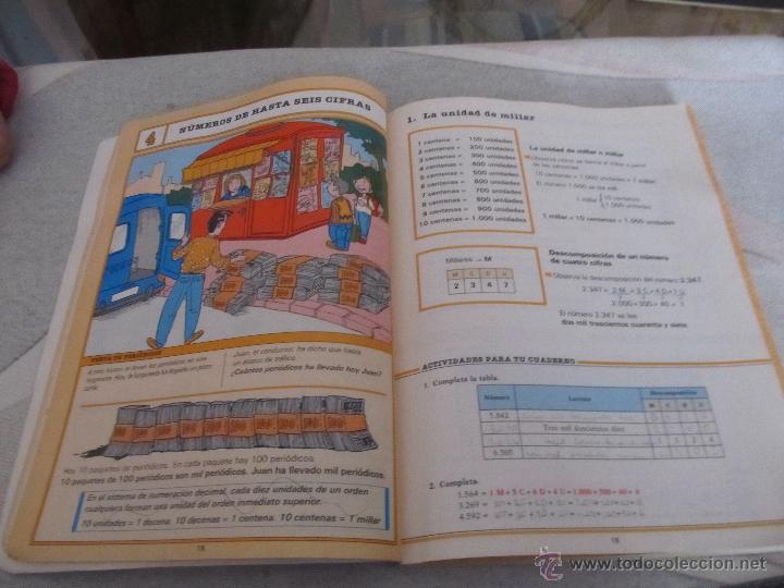 Libros de segunda mano: M69 LIBRO DE TEXTO MATEMATICAS 3 3&ordm; EGB E.G.B. EDITORIAL SANTILLANA - Foto 2