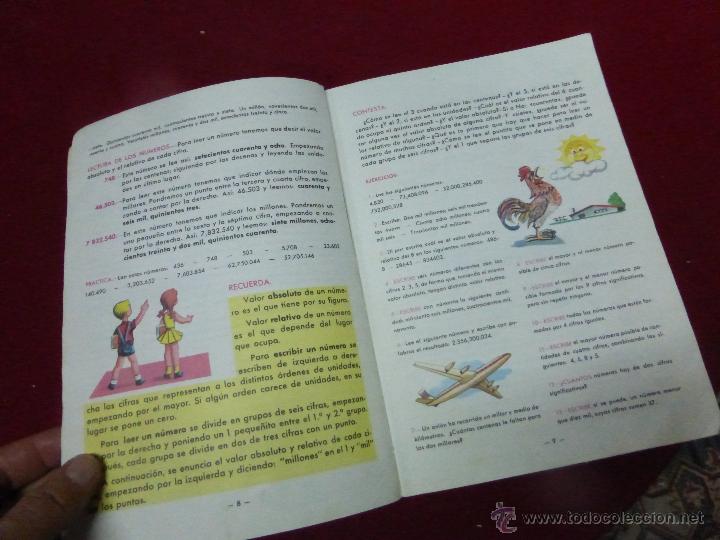 Libros de segunda mano: LIBRO DE TEXTO MATEMATICAS CUARTO CURSO ALVAREZ 1969 EDITORIAL MI&Ntilde;ON. - Foto 3