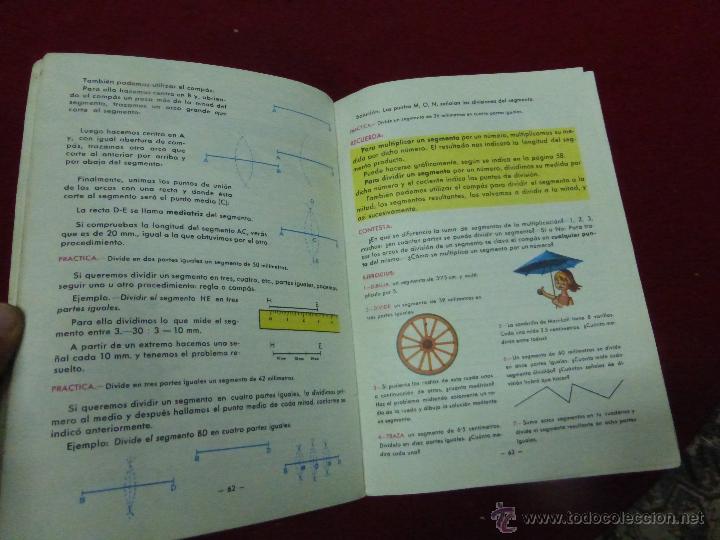 Libros de segunda mano: LIBRO DE TEXTO MATEMATICAS CUARTO CURSO ALVAREZ 1969 EDITORIAL MI&Ntilde;ON. - Foto 5