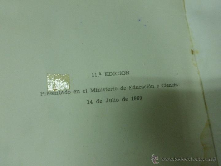 Libros de segunda mano: LIBRO DE TEXTO MATEMATICAS CUARTO CURSO ALVAREZ 1969 EDITORIAL MI&Ntilde;ON. - Foto 6