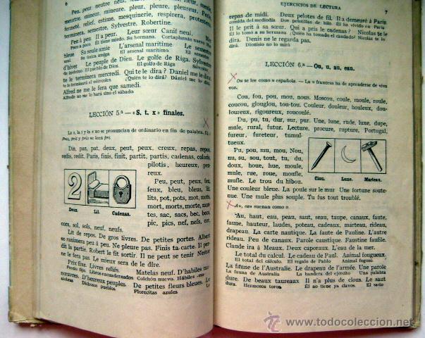 Libros de segunda mano: lengua francesa grado preparatorio 1946 - Foto 3