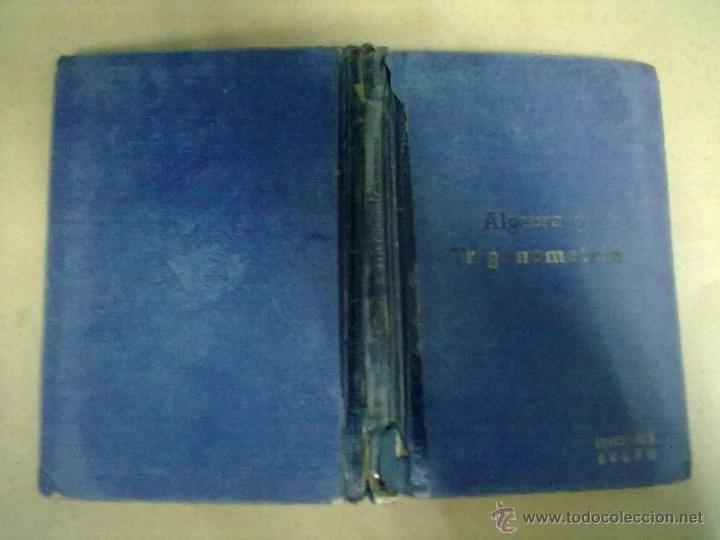Libros de segunda mano: ALGEBRA Y TRIGONOMETRIA EDICIONES BRU&Ntilde;O 11&ordf; EDICION 1959 - Foto 1