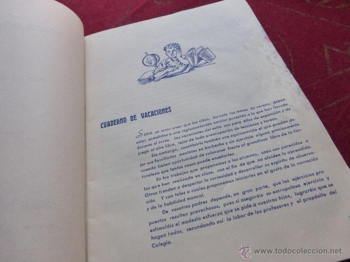 Libros de segunda mano: CUADERNO DE VACACIONES NUMERO 7 , EDICIONES S.M - A&Ntilde;OS 40 - LIBRO DE TEXTO - Foto 5