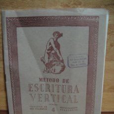 Libros de segunda mano: CUADERNO METODO DE ESCRITURA VERTICAL Nº 4 - EDITORIAL ROMERO. Lote 49077799