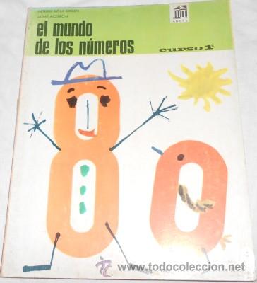 Libros de segunda mano: EL MUNDO DE LOS N&Uacute;MEROS CURSO 1&ordm;, ED. ANAYA, 1966 - Foto 1