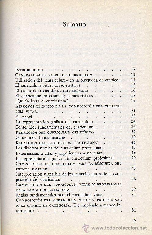 Libros de segunda mano: C&Oacute;MO REDACTAR UN CURRICULUM VITAE EFICAZ - E.COBALCHINI CONTI & A.MAR&Iacute;N HILL. ED. DE VECCHI, 1991 - Foto 2
