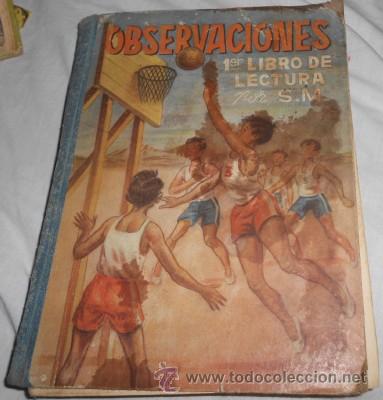 Libros de segunda mano: OBSERVACIONES, 1ER LIBRO DE LECTURA, POR S.M. - Foto 1