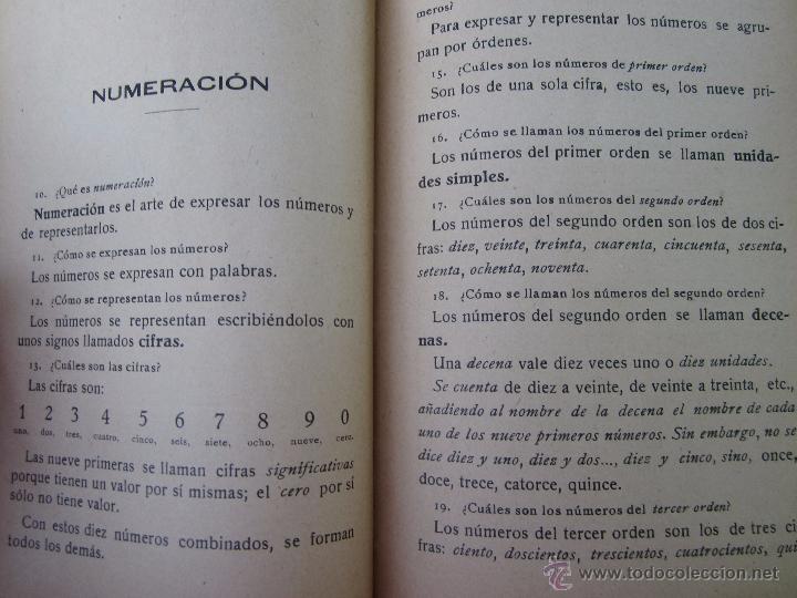 Libros de segunda mano: primeras nociones de aritmetica , libro escola , ediciones bru&ntilde;o - Foto 3