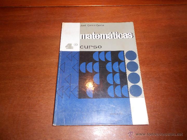 Libros de segunda mano: LIBRO DE TEXTO: MATEM&Aacute;TICAS 4&ordm; CURSO, PLAN 1967 EDITORIAL MARFIL 1970 - Foto 1