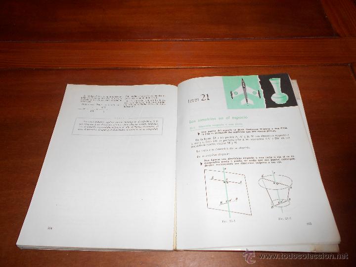 Libros de segunda mano: LIBRO DE TEXTO: MATEM&Aacute;TICAS 4&ordm; CURSO, PLAN 1967 EDITORIAL MARFIL 1970 - Foto 7