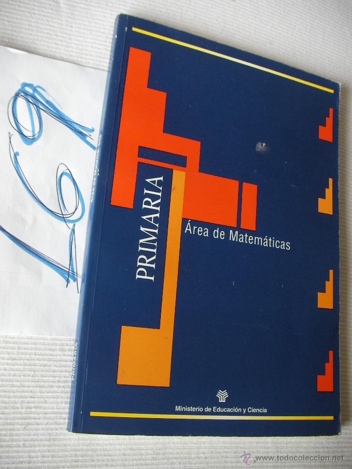 Libros de segunda mano: LIBRO DE PRIMARIA - AREA DE MATEMATICAS - Foto 1