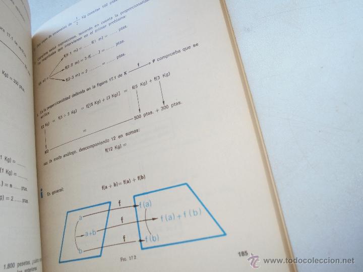 Libros de segunda mano: MATEM&Aacute;TICAS 7&ordm;, EGB-SOMOSAGUAS-1973-D. PRADA - P. CELA-NARCEA DE EDICIONES - Foto 3