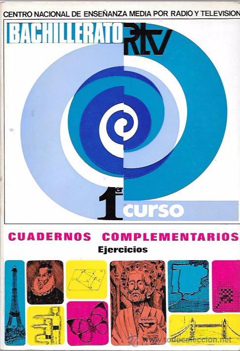 Libros de segunda mano: BACHILLERATO RTV. 1er CURSO. CUADERNOS COMPLEMENTARIOS. EJERCICIOS. 1967 - Foto 1