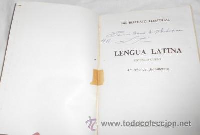 Libros de segunda mano: LAT&Iacute;N 4&ordm;, S.M., DE 1971 - Foto 2