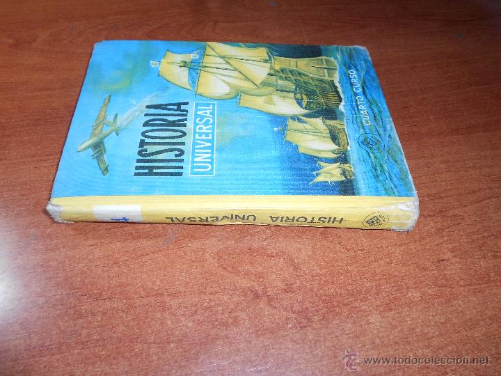 Libros de segunda mano: LIBRO DE TEXTO: HISTORIA UNIVERSAL 4&ordm; CURSO, ED. LUIS VIVES 1966 - Foto 2