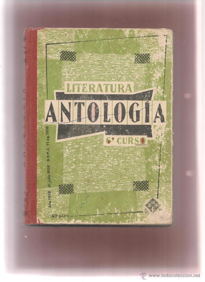Libros de segunda mano: EDELVIVES LITERATURA ANTOLOGIA 6&ordm; CURSO