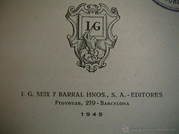 Libros de segunda mano: antiguo libro escolar a&ntilde;os 40 gram&aacute;tica castellana - Foto 2