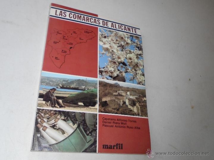 Libros de segunda mano: LAS COMARCAS DE ALICANTE-VV AA-EDT: MARFIL, 1984- ALCOY.
