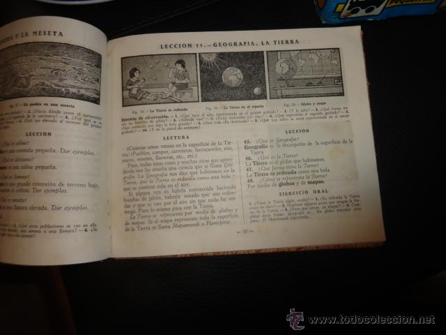 Libros de segunda mano: GEOGRAF&Iacute;A PRIMER GRADO. EDITORIAL EDELVIVES. 1940 - Foto 2