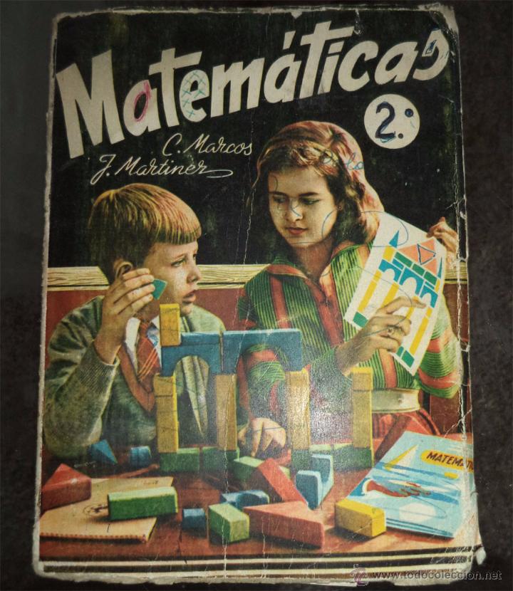 Libros de segunda mano: MATEMATICAS 2&ordm; CURSO EDICIONES SM 1.961 CON PROGRAMA. Ilustrado - Foto 1