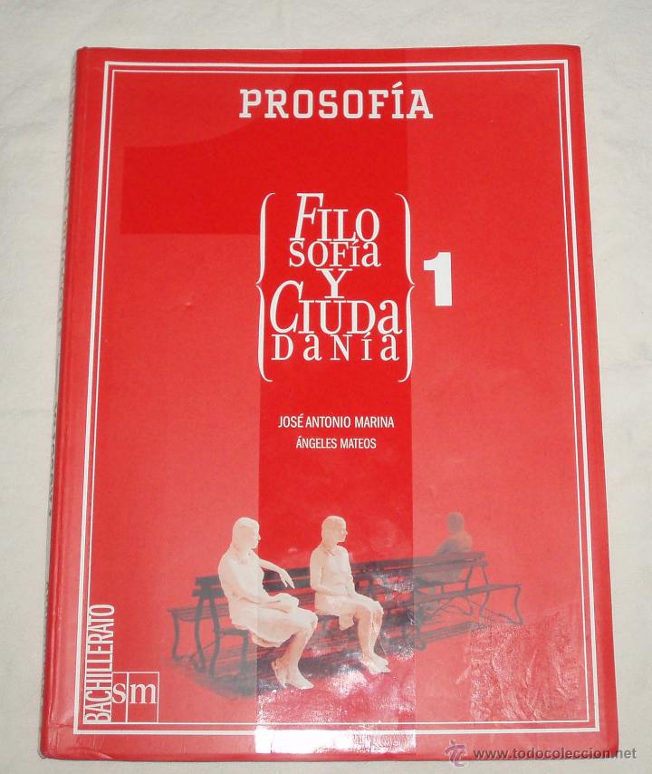 Libros de segunda mano: Prosofia  -Filosofia y ciudadania 1-  bachillerato  SM - Foto 1