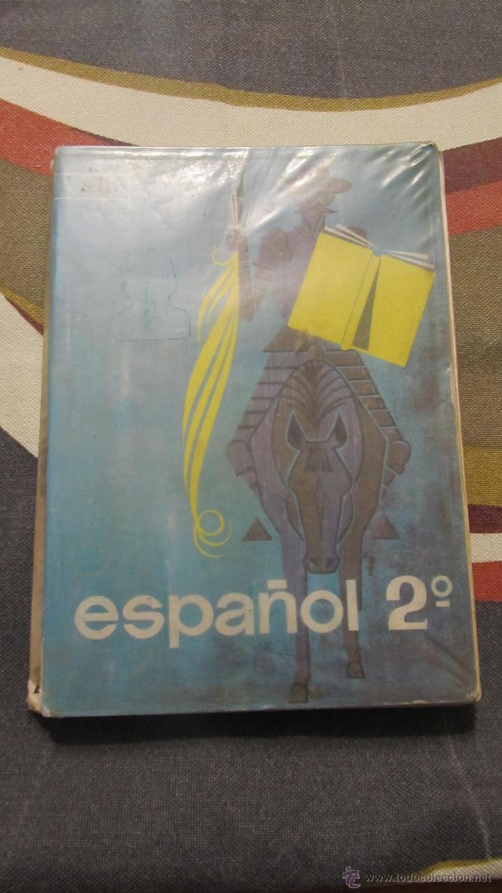 Libros de segunda mano: M69 LIBRO DE TEXTO ESPA&Ntilde;O 2&ordm; EDITORIAL SM A&Ntilde;O 1968 - Foto 1