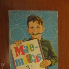 Libros de segunda mano: MATEMÁTICAS 3º ALGEBRA Y GEOMETRÍA. C. MARCOS Y J. MARTÍNEZ. 1964. EDITORIAL S.M. Lote 50707124
