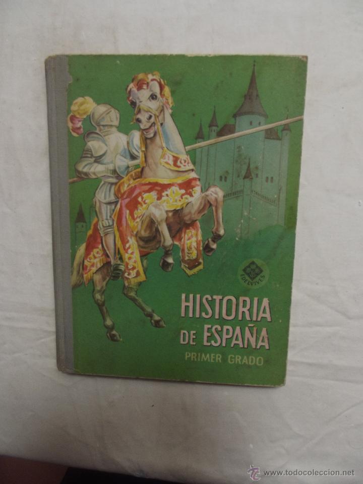 Libros de segunda mano: HISTORIA DE ESPA&Ntilde;A PRIMER GRADO - Foto 1