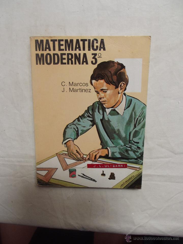 Libros de segunda mano: MATEMATICA MODERNA 3&ordm;  POR C. MARCOS Y J. MARTINEZ - Foto 1