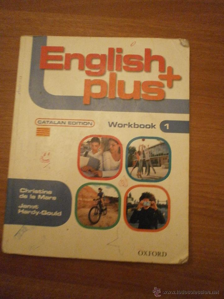Libros de segunda mano: ENGLISH  + PLUS - CATALAN EDITON - WORKBOOK  1 - OXFORD - Foto 1