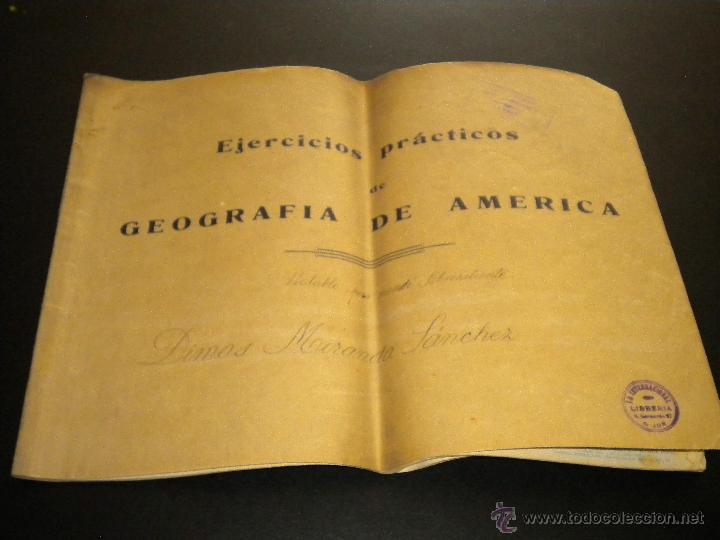 Libros de segunda mano: EJERCICIOS PRACTICOS DE GEOGRAFIA DE AMERICA - Foto 1