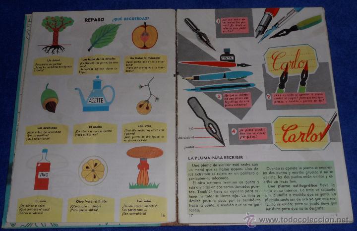 Libros de segunda mano: Observa y aprende - SM (1963) - Foto 4