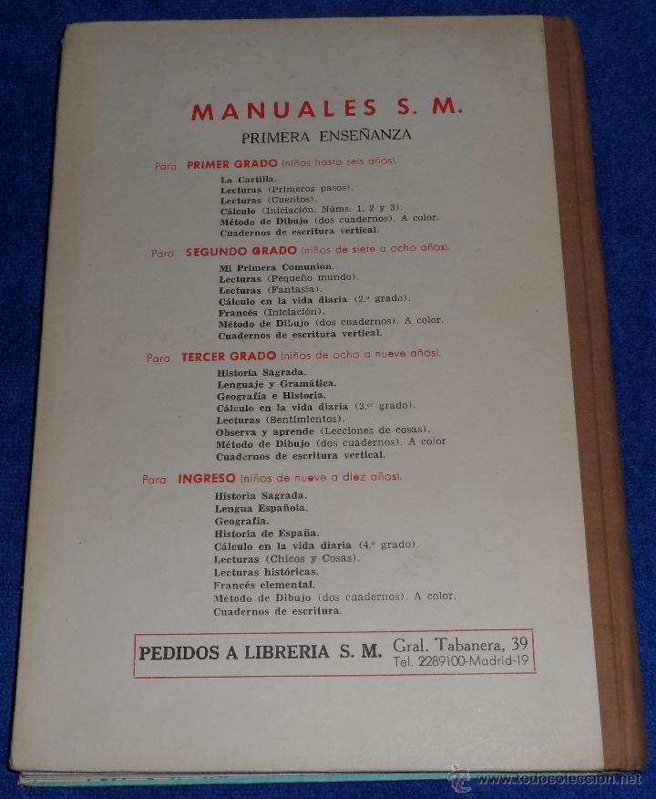 Libros de segunda mano: Observa y aprende - SM (1963) - Foto 9