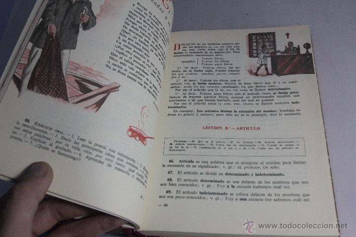Libros de segunda mano: EDELVIVES GRAM&Aacute;TICA SEGUNDO GRADO (1947) FACSIMIL IMPRESO EN 2007 - - Foto 4