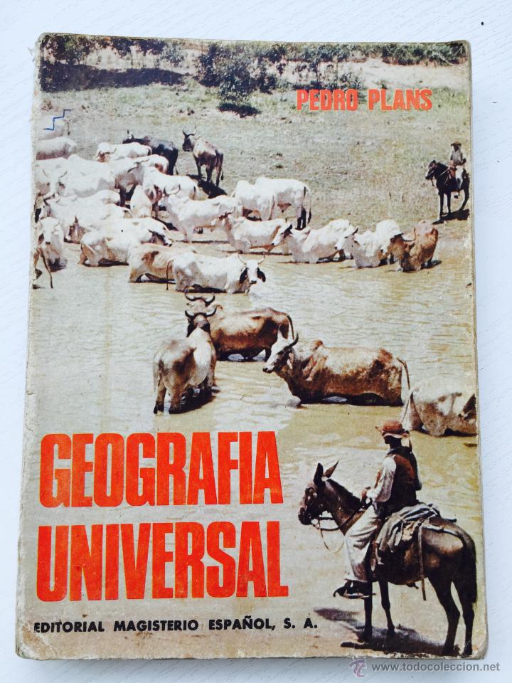 Libros de segunda mano: Geograf&iacute;a Universal - Pedro Plans - A&ntilde;o 1968 - Foto 1