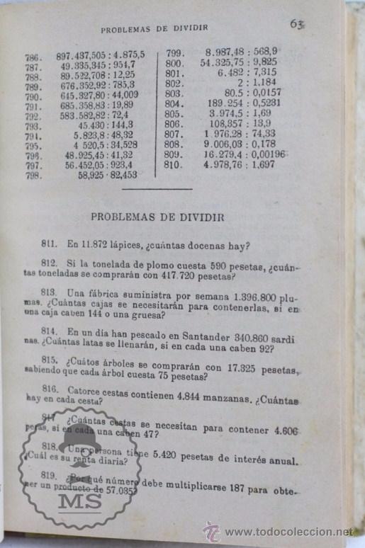 Libros de segunda mano: Libro de Texto - Aritm&eacute;tica 2&ordm; Grado - Ediciones Bru&ntilde;o, A&ntilde;o 1955 - Foto 3